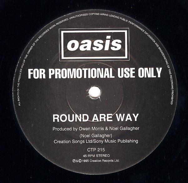 Oasis – Round Are&nbsp;Way